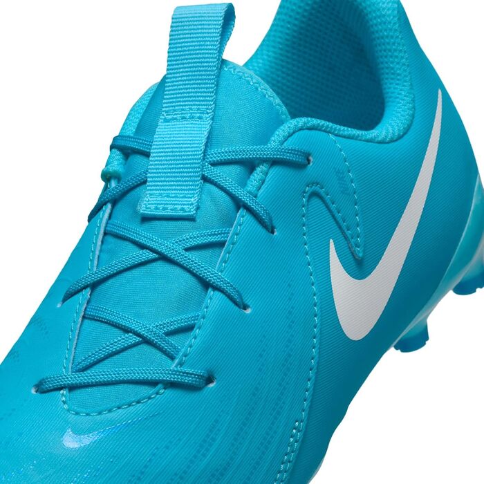 Дитячі футбольні бутси Nike Phantom Gx II Academy Fg/Mg, Blue Fury/White, розмір 37.5