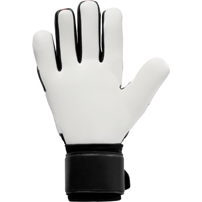 Воротарські рукавички Uhlsport Powerline Supersoft HN для юніорів, чорні/червоні/білі, розмір 7.5