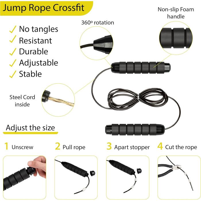 Набір для фітнесу TRX: стрічки, анкери для дверей/стін, скакалка, термопляшка. Тренування вдома.