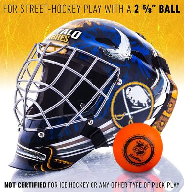 Дитяча хокейна воротарська маска Franklin Sports NHL Buffalo Sabres, для стріт-хокею, ліцензія НХЛ
