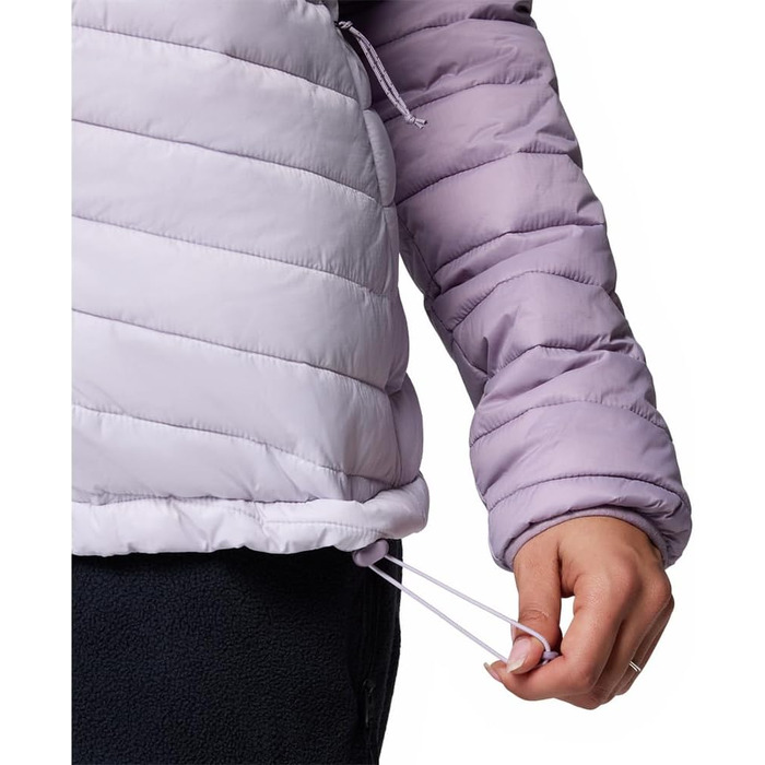 Жіноча куртка-пуховик Columbia Powder Pa Jacket, колір Lavender Pearl / Shale Purple, розмір L
