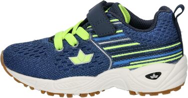 Дитячі спортивні черевики Lico Jungen Mic Vs для залу, 27 EU, морська блакить з лимоном