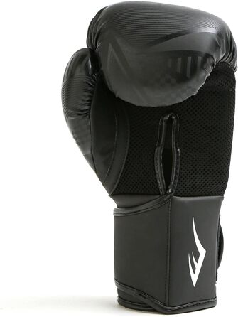 Боксерські рукавички Everlast Spark для тренувань, унісекс, чорні, 16 унцій