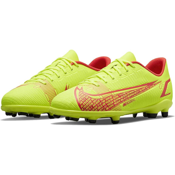 Дитячі футбольні бутси Nike Jr. Vapor 14 Club FG/MG, 38 EU, Чорний/Сірий