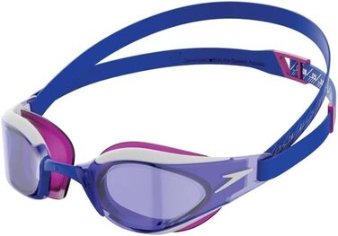 Окуляри для плавання Speedo Fastskin Hyper Elite унісекс, сині Flame/Diva/білі, універсальний розмір