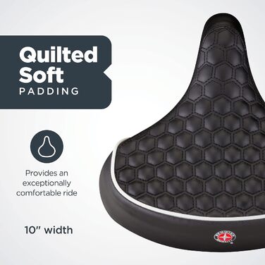 Сідло для велосипеда Schwinn Comfort, м'яке сидіння