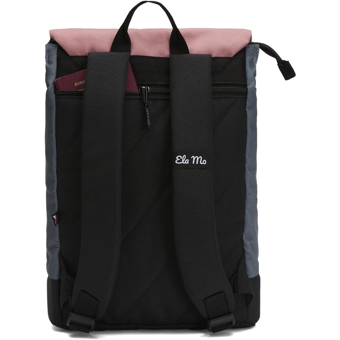 Жіночий рюкзак Ela Mo Salmon для ноутбука, міський антивандальний daypack для школи, університету, бізнесу