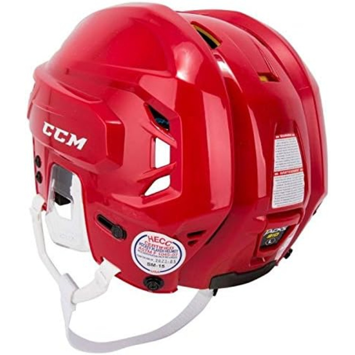 Хокейний шолом CCM Tacks 310, червоний, розмір S