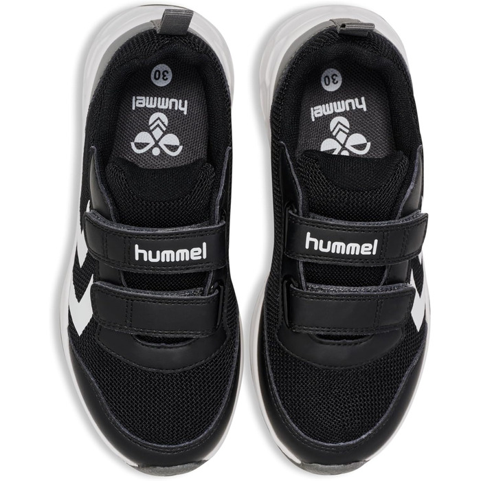 Дитячі кросівки Hummel Turbo Run з клямкою, чорні, 29 EU (для активного відпочинку)