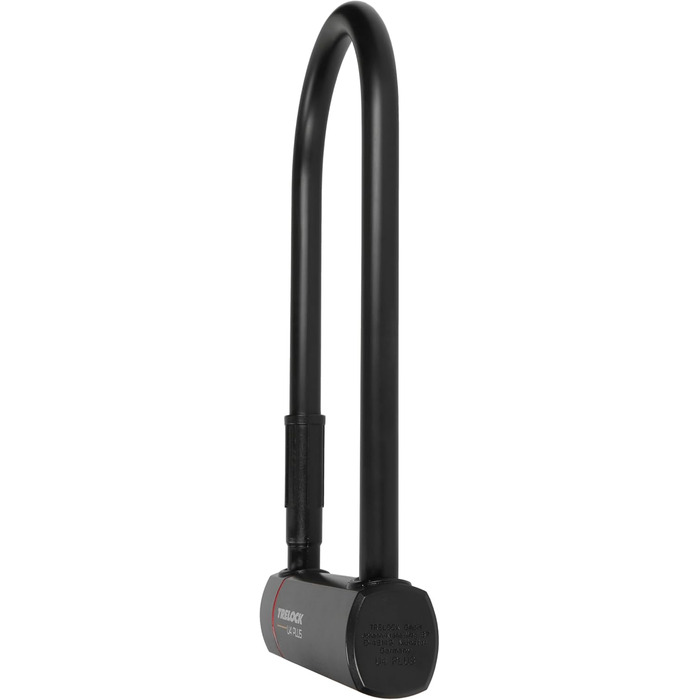 Замок для велосипеда TRELOCK U4 Plus, будівельний, 23 см, чорний