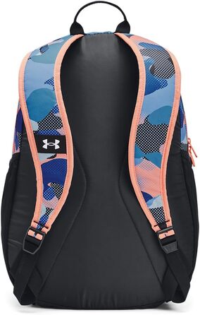 Рюкзак Under Armour Hustle Sport унісекс, водостійкий спортивний рюкзак із відділенням для ноутбука, чорний/білий, універсальний розмір