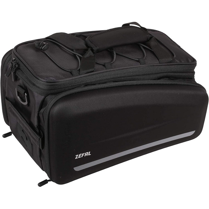 Сумка на багажник для велосипеда ZEFAL Z Traveler ZF 7049 B, водонепроникна, чорна