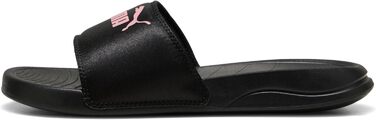 Жіночі шльопанці PUMA Popcat 20 Satin Princess, чорно-рожеві (40.5 EU)