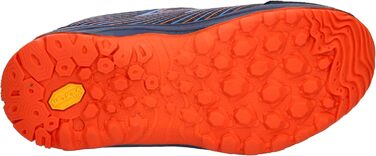 Жіночі кросівки для трейлраннінгу Brütting Chesna Low, 35 EU, антрацит, синій, помаранчевий