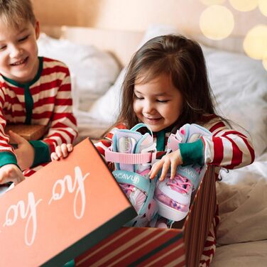 Дитячі ролики Inliner Kinder з регулюванням розміру 26-29, 29-34, 30-35. Ролики для дівчаток з колесами 82A PU, дизайн 