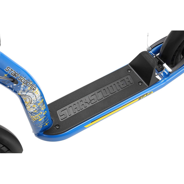 Дитячий самокат STAR SCOOTER з надувними колесами 10 дюймів, для міста, від 5 років, регульована висота, нове покоління