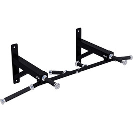 Турнік MAXXUS CHIN-UP PRO для стіни, сталевий, 124x35x61 см, до 150 кг, 6 гумових рукояток, багатохватний, для дому та вулиці, фітнес-тренування