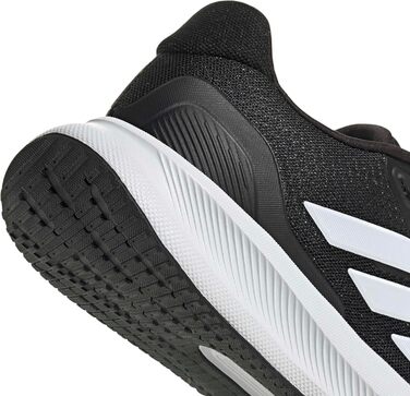 Жіночі бігові кросівки adidas Runfalcon 5 Wide, 38 EU, чорний/білий