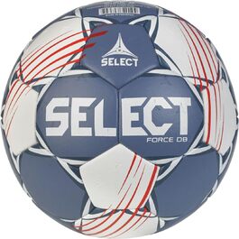 Гандбольний м'яч Select Handball Force DB v24, біло-сірий, розмір 2