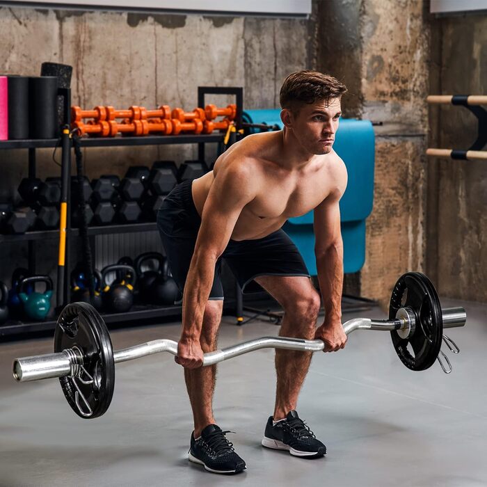 Олімпійські диски Tri-Grip 2 шт., гумові, 5 см, для штанги та силових тренувань