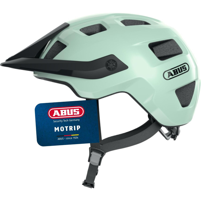 ABUS MoTrip — міцний велосипедний шолом для MTB з регульованим козирком, унісекс, індивідуальна посадка