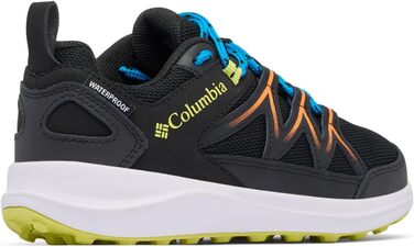 Дитячі трекінгові черевики Columbia Peakfreak Rush Waterproof Black Voltage 35 EU