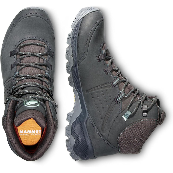 Черевики для трекінгу та хайкінгу Mammut Nova IV Mid LTH, жіночі (40 EU, Dark Steel Dark Jade)