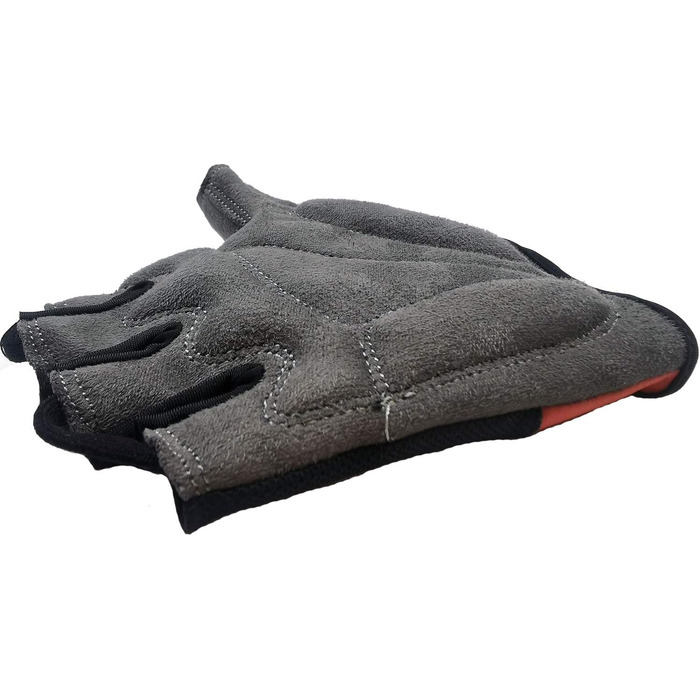 Велосипедні рукавички Radsport Kurz - короткі, напівпальцеві, для MTB, літні, червоні, розмір L