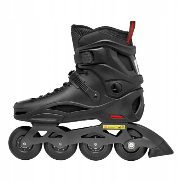 Ролики Rollerblade RB 80 — чорно-червоні — 47 (310)