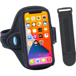 Браслет-тримач для телефону Tune Belt AB91 (iPhone 16/15/14/13/12, 11-16 Pro, 16e, Galaxy S24/S23) - Чорний