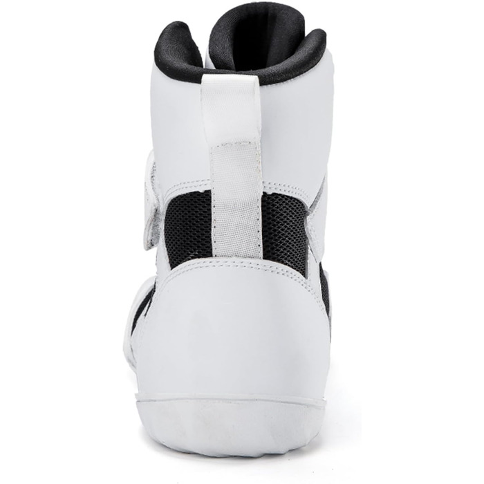 Боксерські черевики для чоловіків SDEQA: легкі, дихаючі, для боксу, бодібілдингу, фітнесу, розмір 43 EU, білі