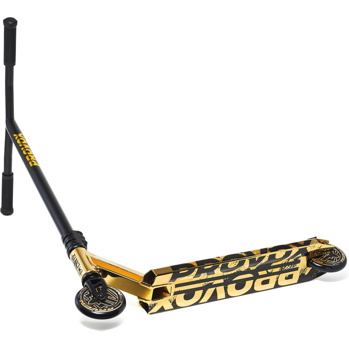 Самокат трюковий RAVEN Evolution Provox Gold 100мм для дітей та дорослих: PU+PP колеса, підшипники ABEC-7