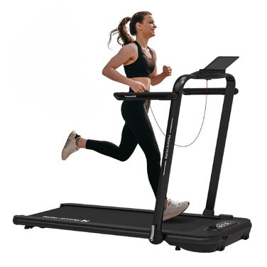 Електричний біговий тренажер Mobvoi Home Laufband SE, 2.5 PS, 12 км/год, компактний, складний, з пультом керування, для дому, чорний