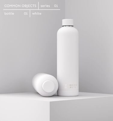 Термобутилка з нержавіючої сталі Common Objects 750 мл, ізольована, герметична, для газованої води, спорт, офіс, туризм