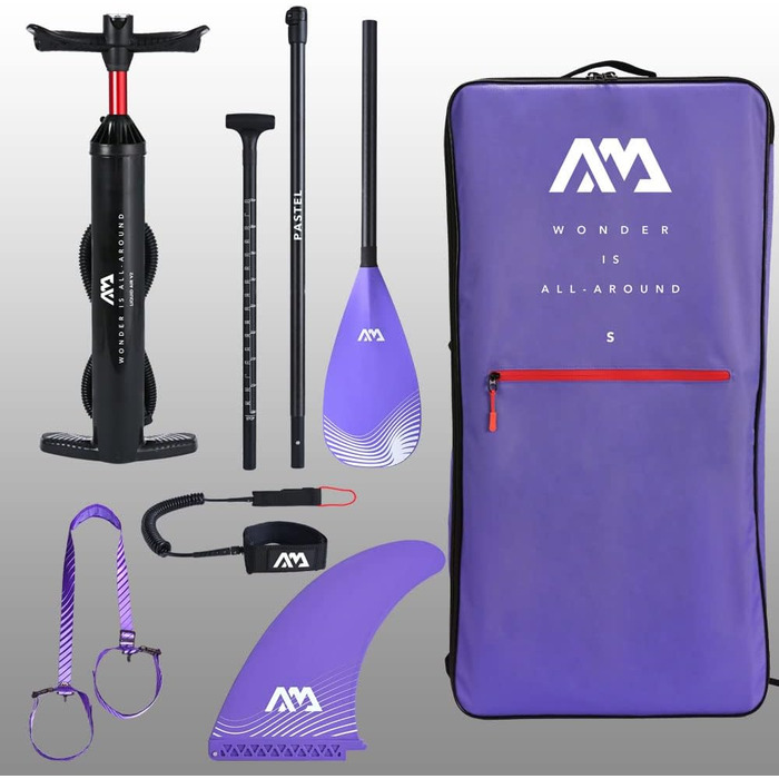 Надувна SUP-дошка Aqua Marina Coral 310 см, фіолетова, для веслування стоячи
