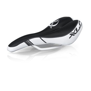 Велосипедне сідло XLC MTB ATB Sport SA-S06, чорно-біле, для гірського велосипеда