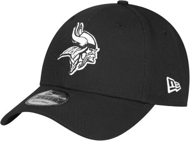 Кепка New Era 9Forty Adjustable NFL - Чорно-Біла, Minnesota Vikings