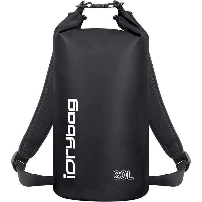 Водонепроникний мішок IDRYBAG 20L: для каякінгу, сплавів, відпочинку на пляжі та подорожей