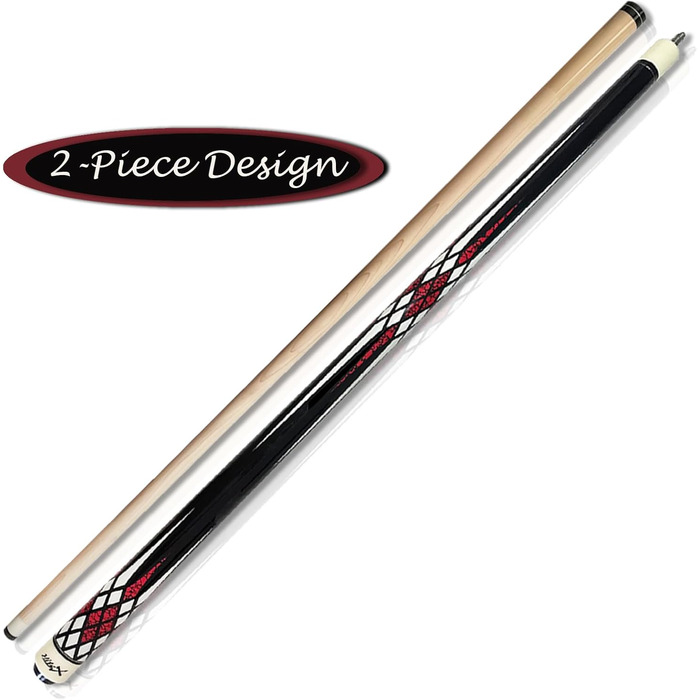 Кью для більярду Tai Ba: професійний кий з наконечником 13 мм, довжиною 58'', з канадського клена, вага 19,20,30 Oz (на вибір), кольори: синій, червоний, зелений. У комплекті: рот, обертовий механізм, естуі.