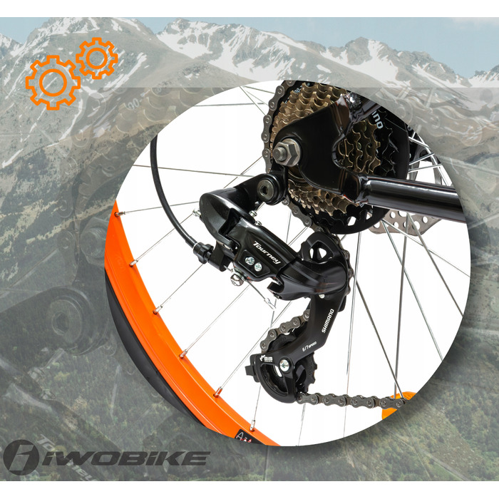 Гірський велосипед IWOBIKE Blaze, рама 17,5