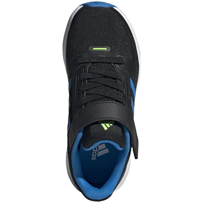 Дитячі кросівки Adidas Runfalcon 2.0 EL для бігу (31 EU, чорний, синій, білий)