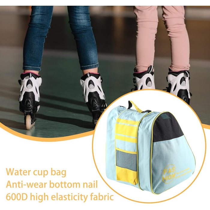 Сумка для роликових ковзанів та інлайнів для дітей та дорослих, преміум-якість (Stil F)