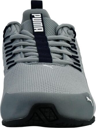 Кросівки PUMA Voltaic Evo для чоловіків (42 EU, сірий/темно-синій)