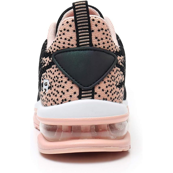 AFFINEST Легкі кросівки для бігу та спорту, дихаючі, з антиковзкою підошвою, чорно-помаранчеві (41 EU)