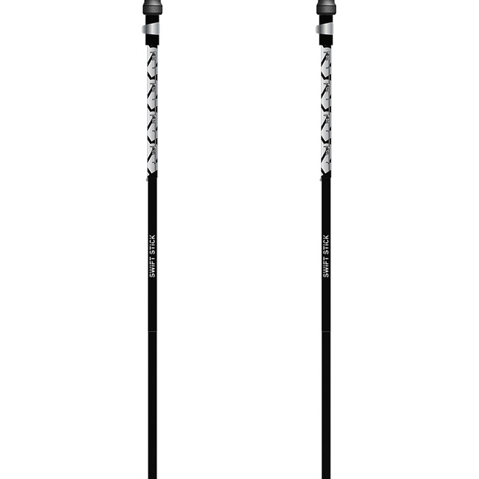 Лижні палиці K2 Swift Stick для дорослих, унісекс, чорні, 105-135 см
