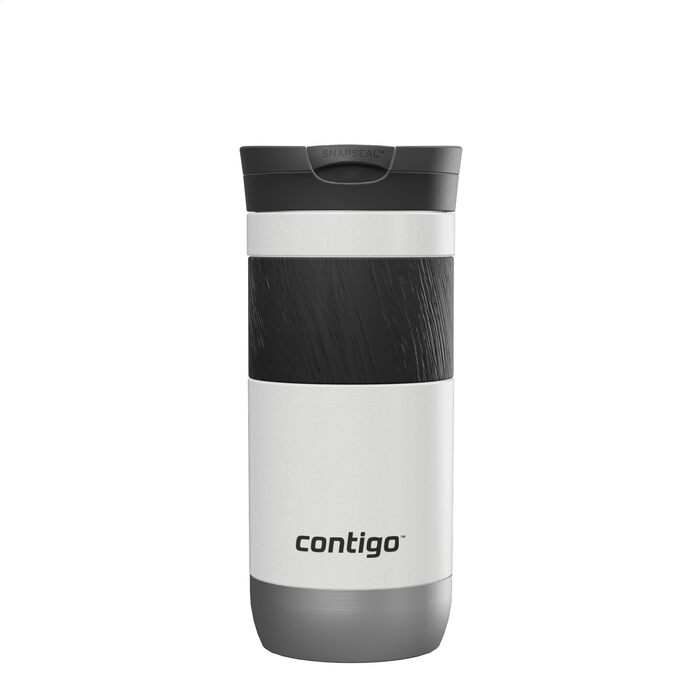 Термокружка Contigo Byron Snapseal 470 мл (сіль) - нержавіюча сталь, ізольована, герметична, для кави та напоїв на ходу, без BPA