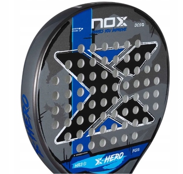 Ракетка для падел-тенісу Nox X-Hero Blue — легка, для початківців, синя