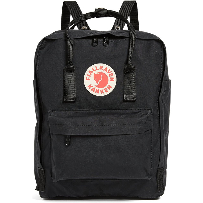 Рюкзак Fjällräven Kånken унісекс 16 л чорний, 38x27x13 см