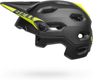 Велошолом BELL Super DH MIPS S, матово-глянцевий чорний