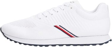 Чоловічі кросівки Tommy Hilfiger New Runner Eva Corpo Knit FM0FM05648, білі, 46 EU